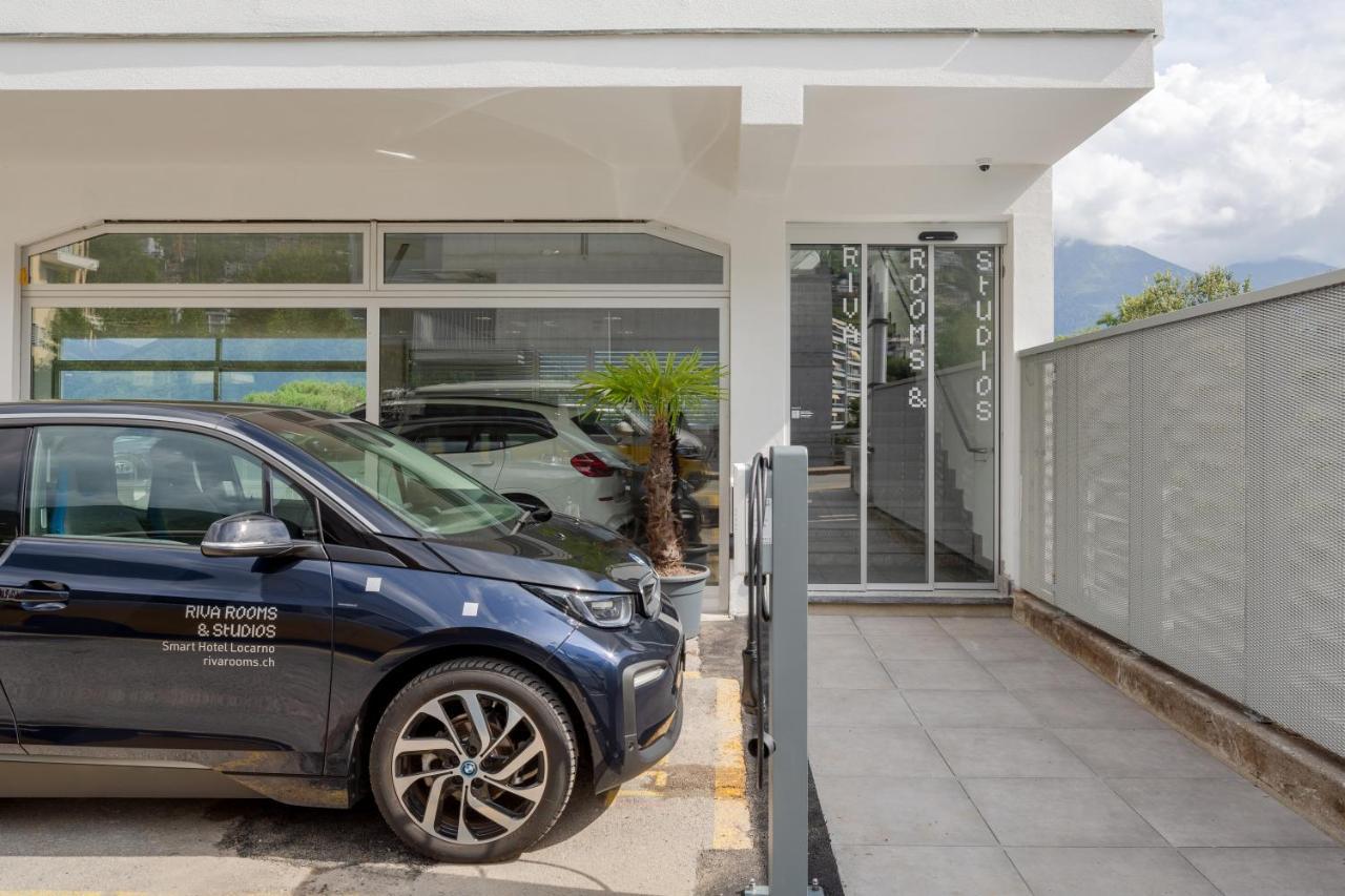 Riva Rooms & Studios - Check-In 24Hr Minusio ภายนอก รูปภาพ
