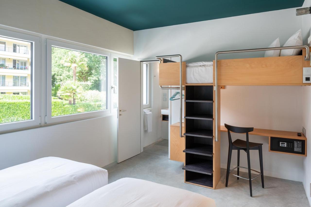 Riva Rooms & Studios - Check-In 24Hr Minusio ภายนอก รูปภาพ