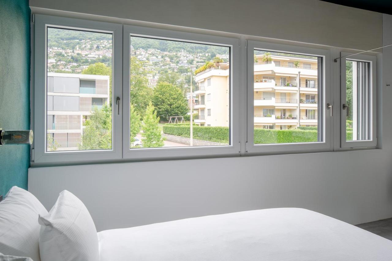 Riva Rooms & Studios - Check-In 24Hr Minusio ภายนอก รูปภาพ
